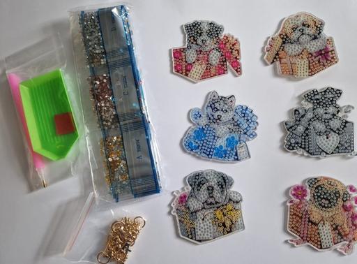 Classes Birchills Walsall - Photos for Diamond Painting/Art Dog Keyrings