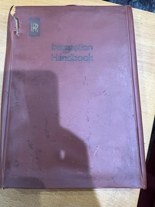 Buy & Sell Woodlands South West London - Photos for Owner’s Manual Rolls Royce Corbiche Handbook