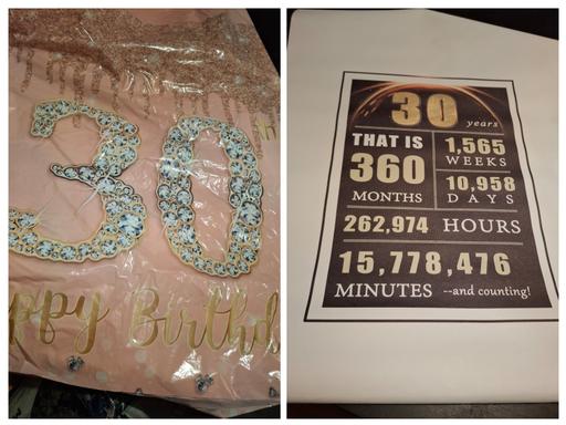 Buy & Sell Studley Stratford-on-Avon - Photos for 30th birthday party decorations