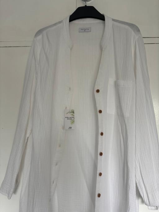Buy & Sell Kitts Green Birmingham - Photos for Long white blouse cover up from Matalan