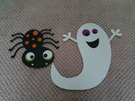 Buy & Sell Stainforth Doncaster - Photos for Halloween card cut outs x2