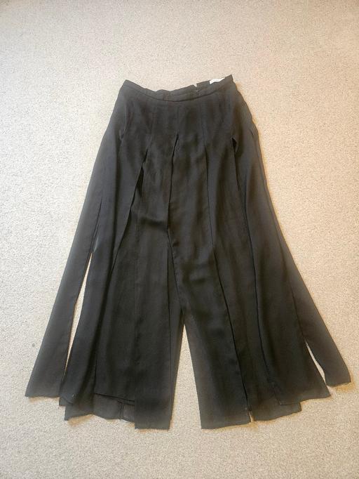 Buy & Sell Bermondsey South East London - Photos for Black Sheer Layered Slit Maxi Skirt