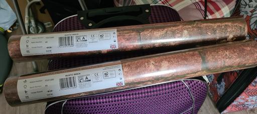 Buy & Sell Moseley Birmingham - Photos for 2 x Rolls Rustic Brick Wallpaper