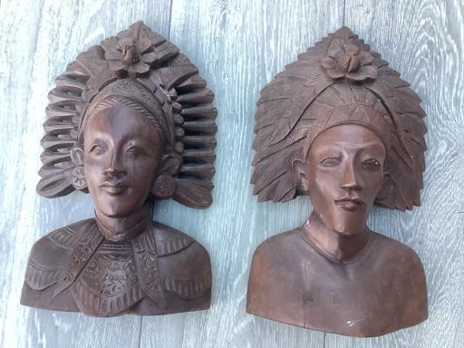 Buy & Sell Thorpe Hesley Rotherham - Photos for AFRICAN CARVED HEADS