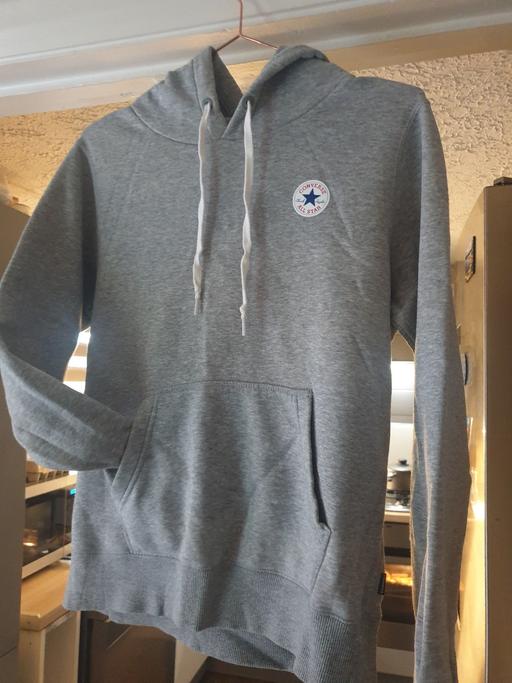 Buy & Sell Ashton-Under-Lyne Tameside - Photos for converse hooded top grey size M