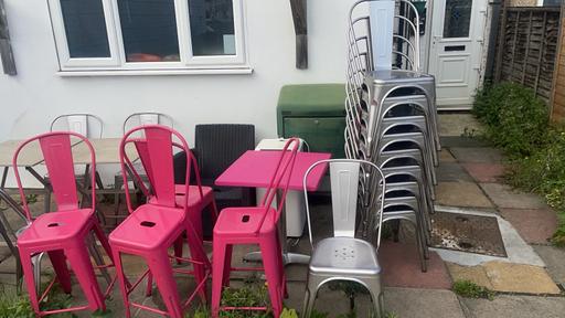 Buy & Sell Kingston upon Thames South West London - Photos for Steel chairs for sale - 14 total