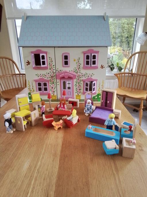 Buy & Sell Colehill Dorset - Photos for BigJigs Heritage Playset Wooden Dolls House