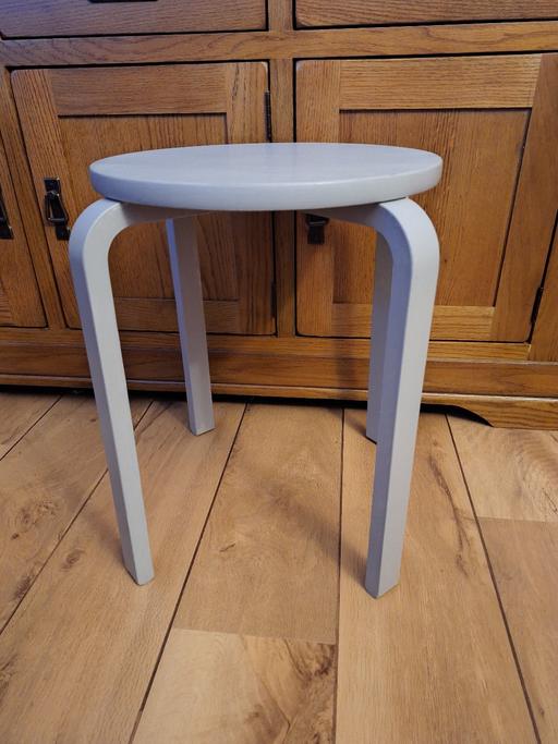 Buy & Sell Ettingshall Park Wolverhampton - Photos for Grey Stool/Side table