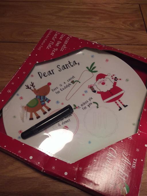 Buy & Sell Willenhall Walsall - Photos for Xmas Eve Santa Plate