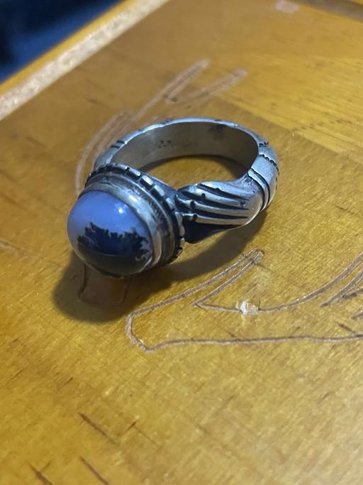Buy & Sell Enfield Wash Enfield - Photos for Agate tree silver ring