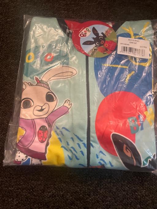 Buy & Sell Saltley Birmingham - Photos for Boys bing onesie age 3/4 years