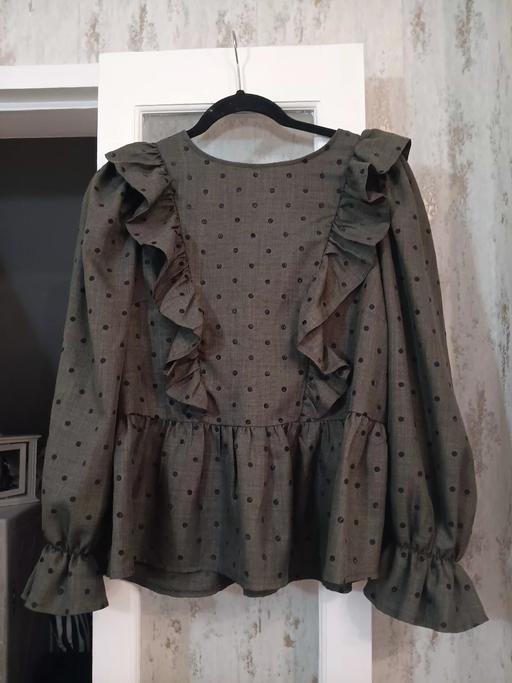 Buy & Sell Hornchurch Havering - Photos for kakhi peplum blouse 18