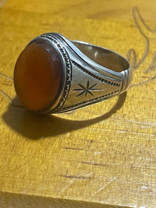Buy & Sell Enfield Wash Enfield - Photos for Agate silver ring