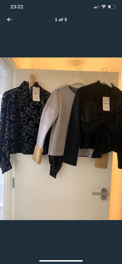 Buy & Sell Whitechapel East London - Photos for 3 Zara tops. Size small. Brand new with tags