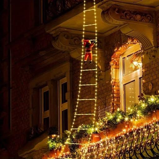 Buy & Sell - Photos for LED Ladder Santa Claus Light String