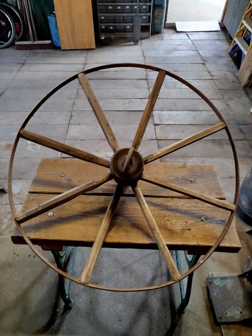 Buy & Sell Tame Valley Industrial Estate Tamworth - Photos for Antique Farm Implement Wheel