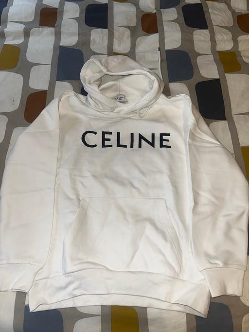 Buy & Sell Kingston Upon Thames Town Centre Kingston upon Thames - Photos for Celine white hoodie