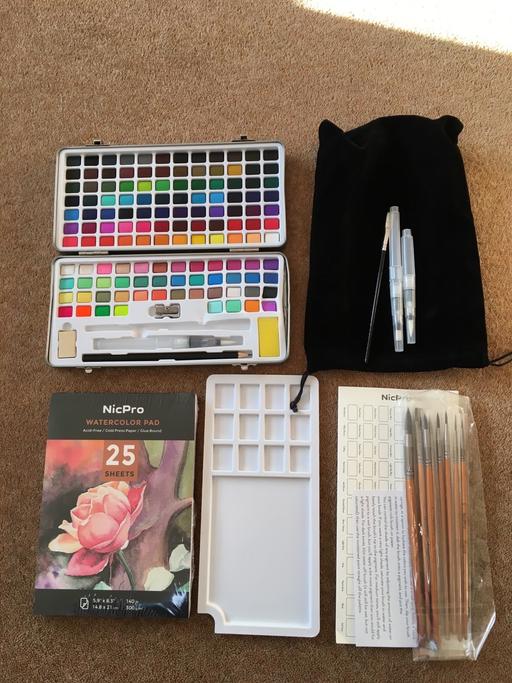 Classes Churchbridge South Staffordshire - Photos for Craft watercolour paint set- PLEASE READ