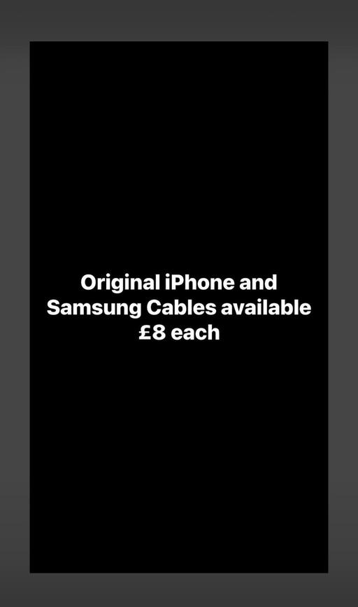 Buy & Sell Alum Rock Birmingham - Photos for Cables original