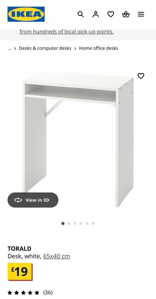 Buy & Sell Dudley Town Centre Dudley - Photos for Ikea white desk