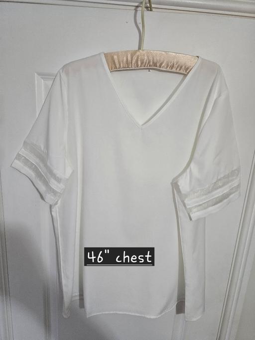 Buy & Sell Rowley Regis Sandwell - Photos for crisp white blouse 👚 1XL