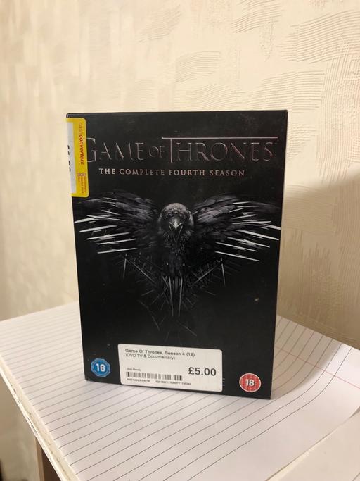 Buy & Sell Farington South Ribble - Photos for Game of Thrones - Season 4 - 5 discs - DVD