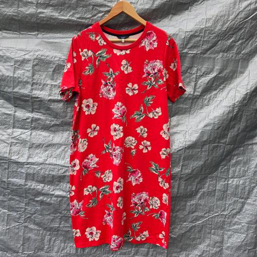 Buy & Sell Stourbridge Dudley - Photos for Joules Red Floral T-Shirt Dress UK 14