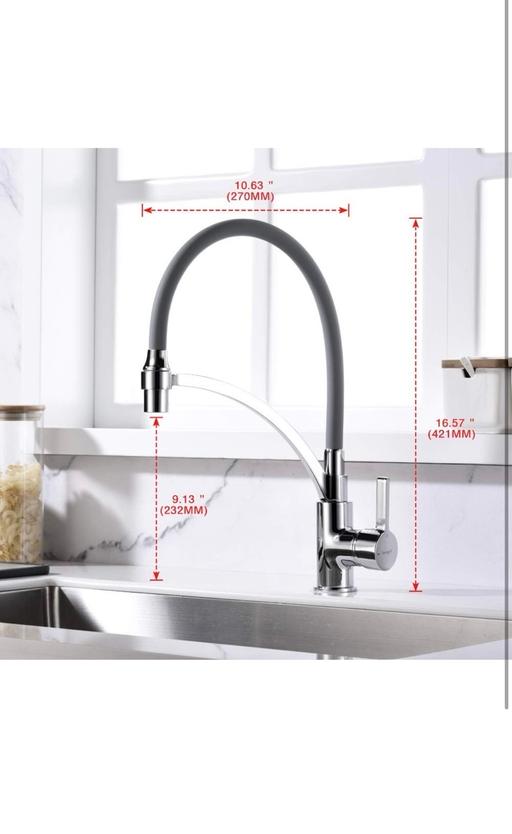 Buy & Sell Sheffield Sheffield - Photos for Ibergrif, Kitchen Tap, with Flexible Spout