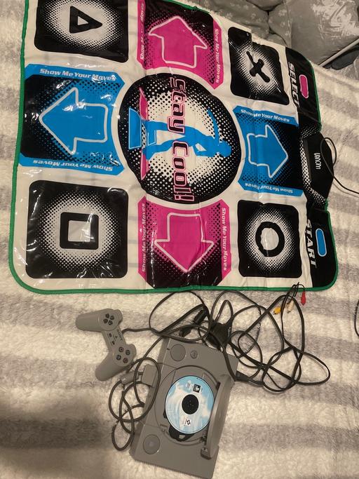 Buy & Sell Essington Wolverhampton - Photos for PlayStation 1 with dance mat and game