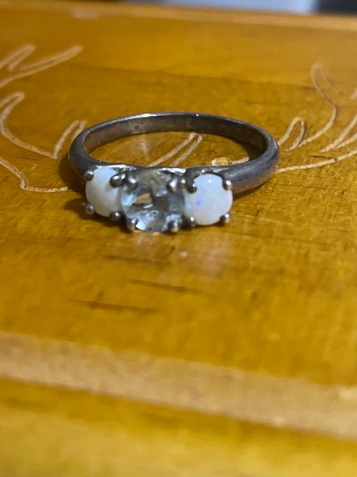 Buy & Sell Enfield Wash Enfield - Photos for Opal silver ring
