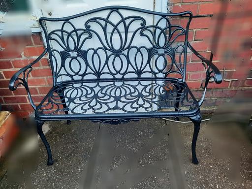Buy & Sell Lye Dudley - Photos for Garden bench lovely pattern (cast almunium)