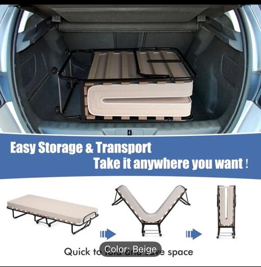 Buy & Sell Crofton Park South East London - Photos for Guest bed - foldable - new