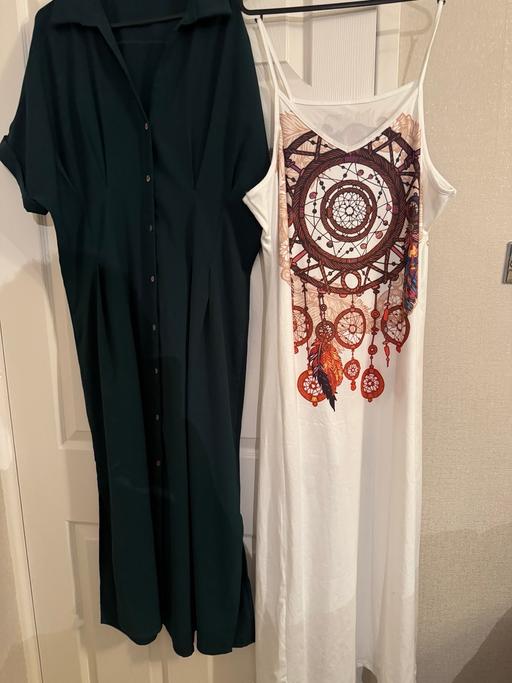 Buy & Sell Godiva Trading Estate Coventry - Photos for Green and white maxi dresses