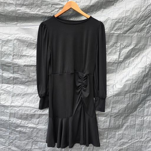 Buy & Sell Stourbridge Dudley - Photos for Lipsy London Black Ruched Dress UK 10