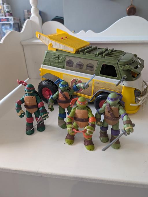Buy & Sell Upper Gornal Dudley - Photos for TMNT Van and figures