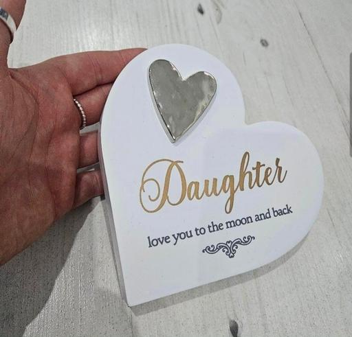 Buy & Sell Weston Point Halton - Photos for Wooden heart decor 'daughter'