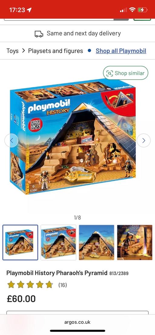 Buy & Sell Oldbury Sandwell - Photos for New! Playmobil pyramid
