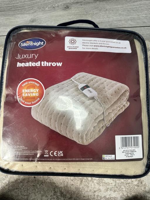 Buy & Sell Sheffield Sheffield - Photos for Silentnight Heated Throw Electric