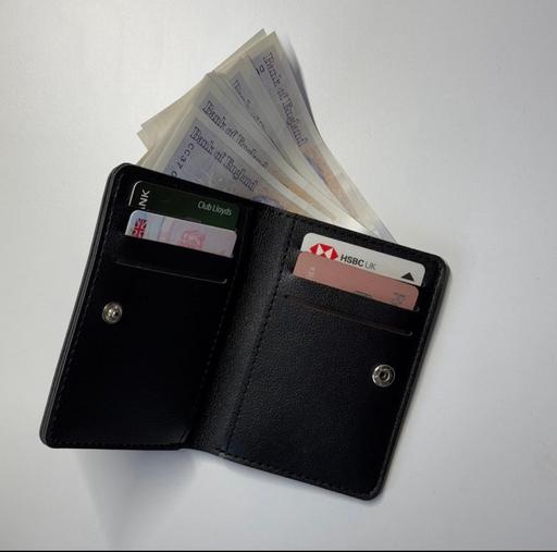 Buy & Sell Staverton Wiltshire - Photos for Slim Faux Leather Wallet Unisex Card Holder