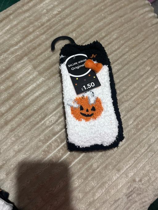 Buy & Sell Conisbrough Doncaster - Photos for Pumpkin/ghost cosy socks shoe kids 11