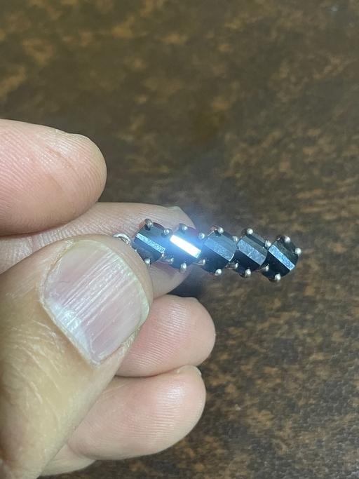 Buy & Sell Enfield Wash Enfield - Photos for Black sapphire silver pendant