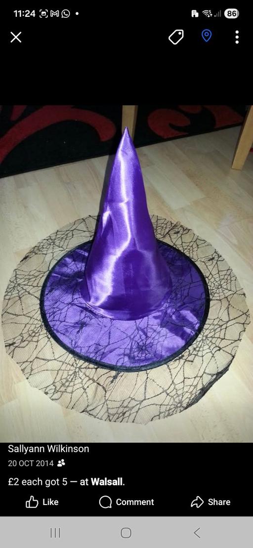 Buy & Sell Pelsall Walsall - Photos for childs witches hat new
