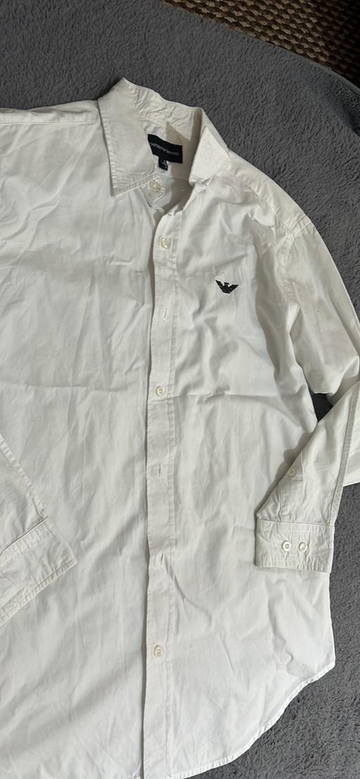 Buy & Sell Yardley Birmingham - Photos for White shirt emporio Armani medium branded