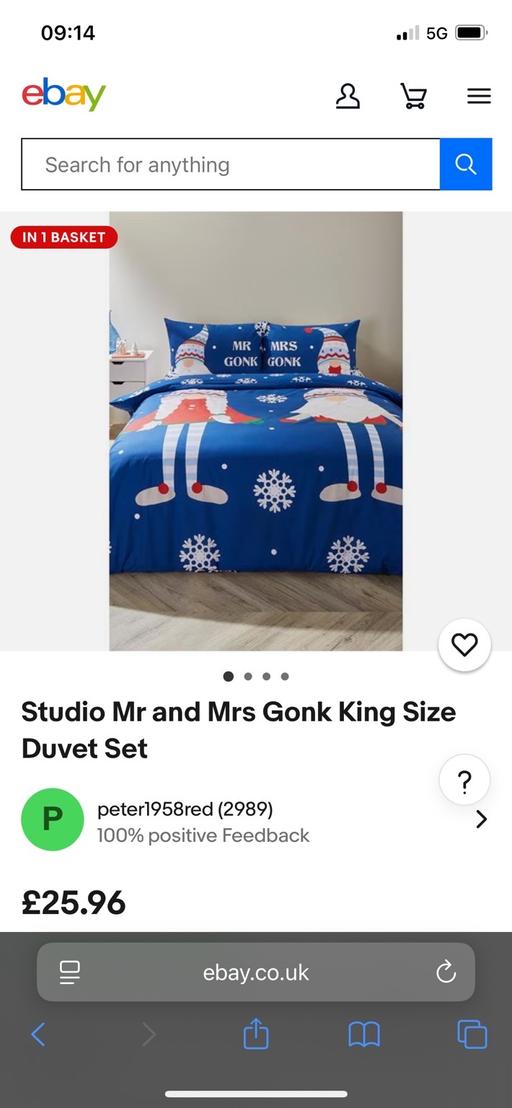 Buy & Sell Oldbury Sandwell - Photos for New! King size duvet set