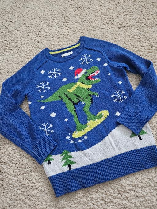 Buy & Sell Weston Point Halton - Photos for Age 7-8 BLUE ZOO flashing Christmas jumper