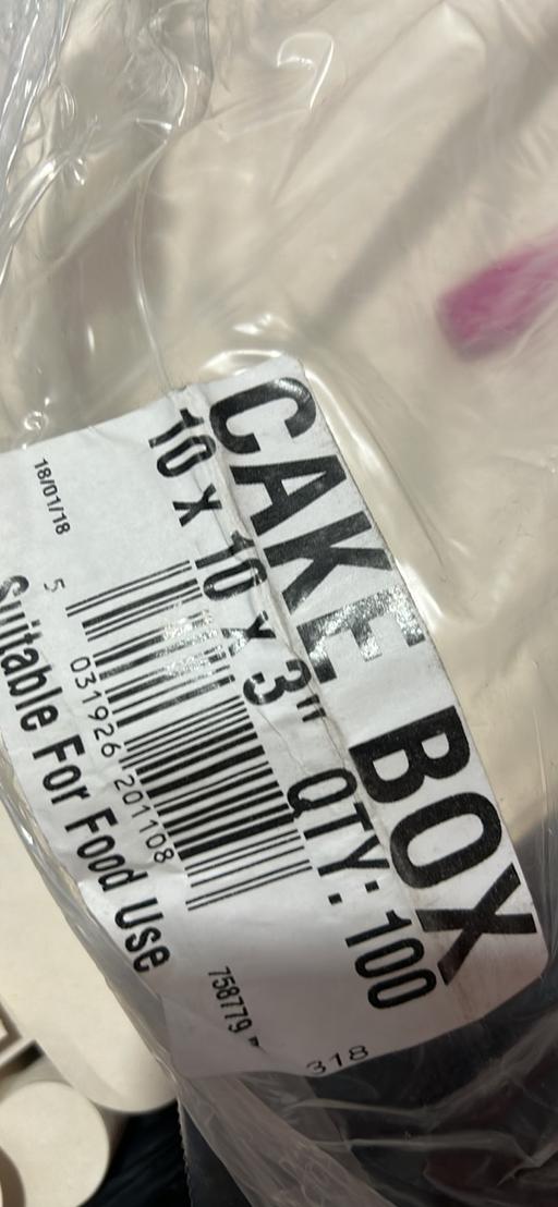 Buy & Sell Yardley Birmingham - Photos for Brand new cake boxes bakers 10x10