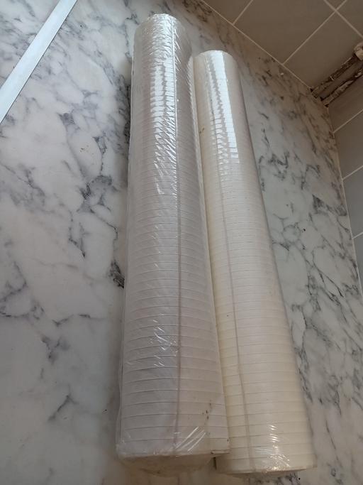 Buy & Sell Denby Amber Valley - Photos for 2 x full rolls of Ivory shimmer wallpaper