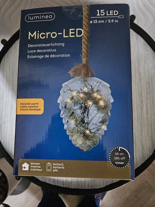 Buy & Sell Rowley Regis Sandwell - Photos for Lumino 15 LED Xmas decoration light