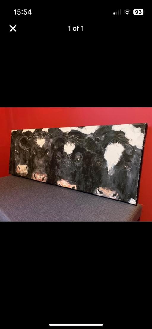 Buy & Sell Castleford Wakefield - Photos for Decorative Canvas of 4 Delightful Cows!
