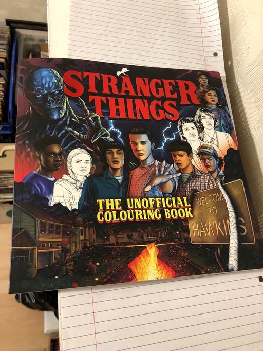 Buy & Sell Farington Moss South Ribble - Photos for Stranger Things - Colouring Book - 2023